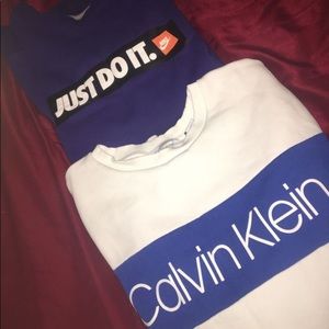 Sweaters and long sleeve shirt